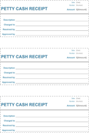 Blank Receipt Template 3 form