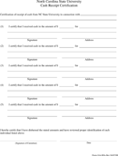 Cash Receipts Template form