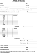 Itemized Receipt Template 1 form