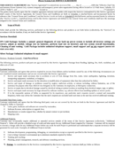 Example Service Agreement form