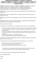 Cohabitation Agreement 2 form