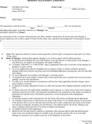 Property Management Agreement 4 form