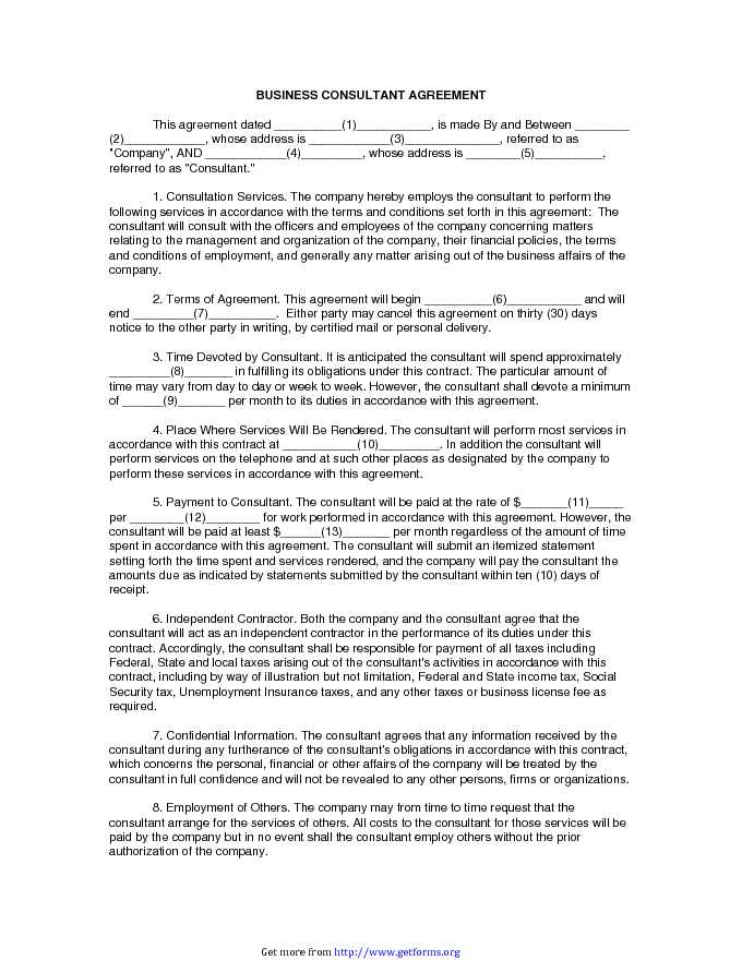 Consultant Agreement 3