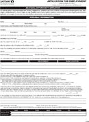 Safeway Job Application (California Applicants ONLY) form