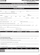 Safeway Job Application (Non-California Applicants ONLY) form