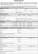 IHOP Employment Application New Hire Information form