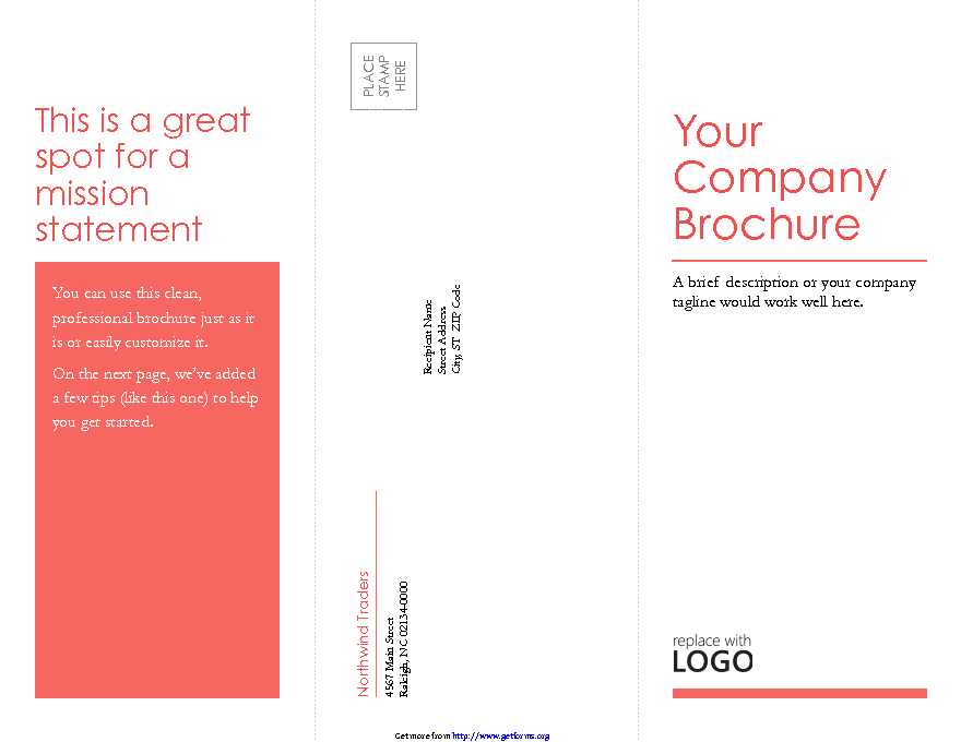 Tri-Fold Business Brochure Template 3