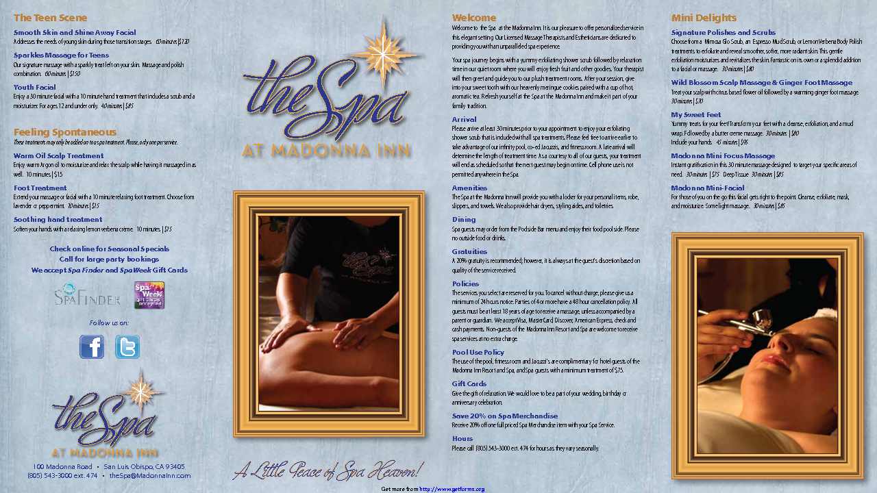 Spa Brochure 2