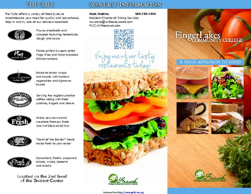 Dining Brochure