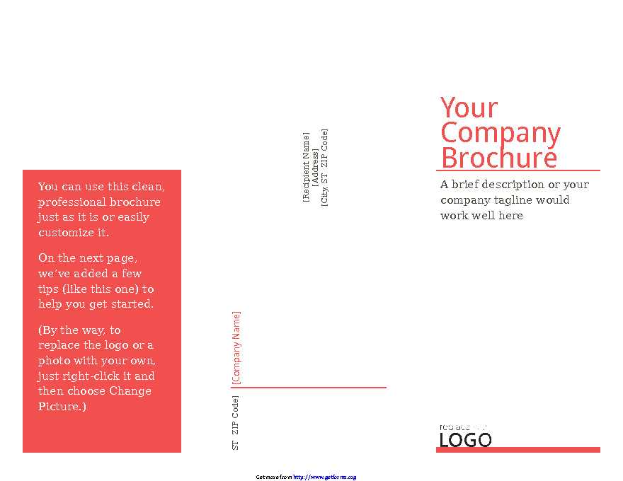 Brochure Template 4