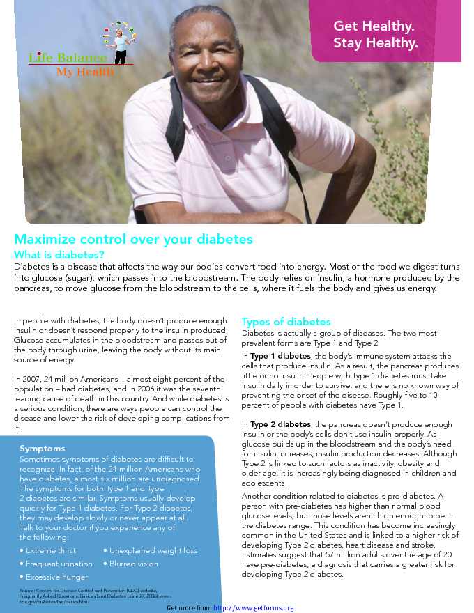 Diabetes Brochure 2