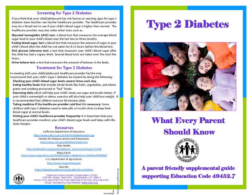 Diabetes Brochure 3