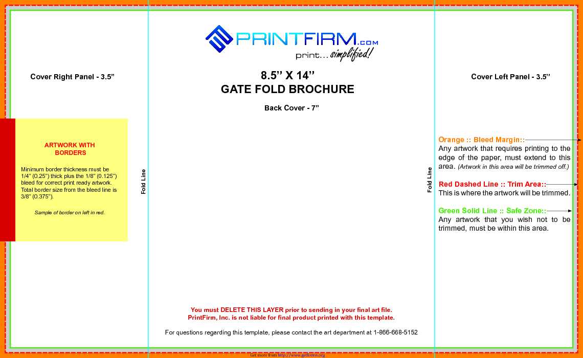 Gate Fold Brochure