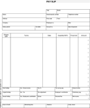 Payslip form