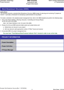 Work Breakdown Structure Template 2 form