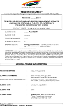 Tender Document 2 form