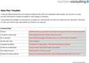 Sales Plan Template 1 form