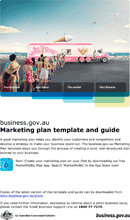 Marketing Plan Template 3 (With Guide) form
