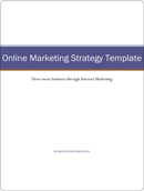 Marketing Strategy Template 2 (Online) form