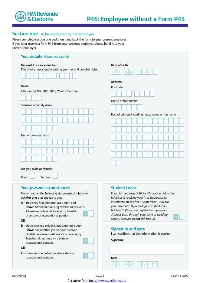 Form P45