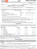 Employee Leave Request Form form