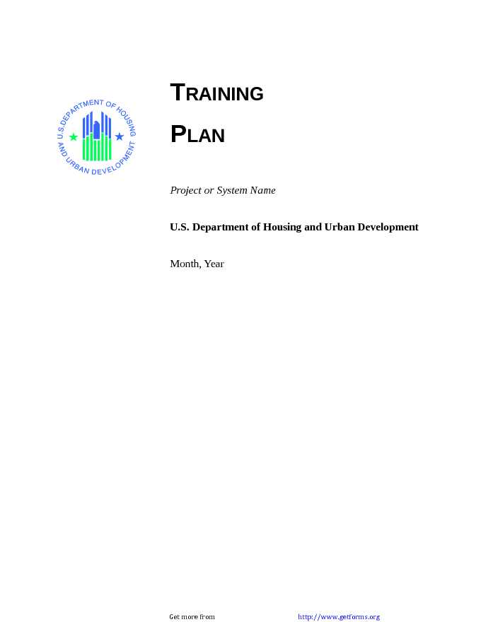 Training Plan