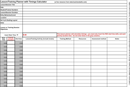 Training Schedule Template Excel form