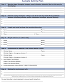 Safety Plan Template 1 form
