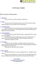 Test Strategy Template 1 form