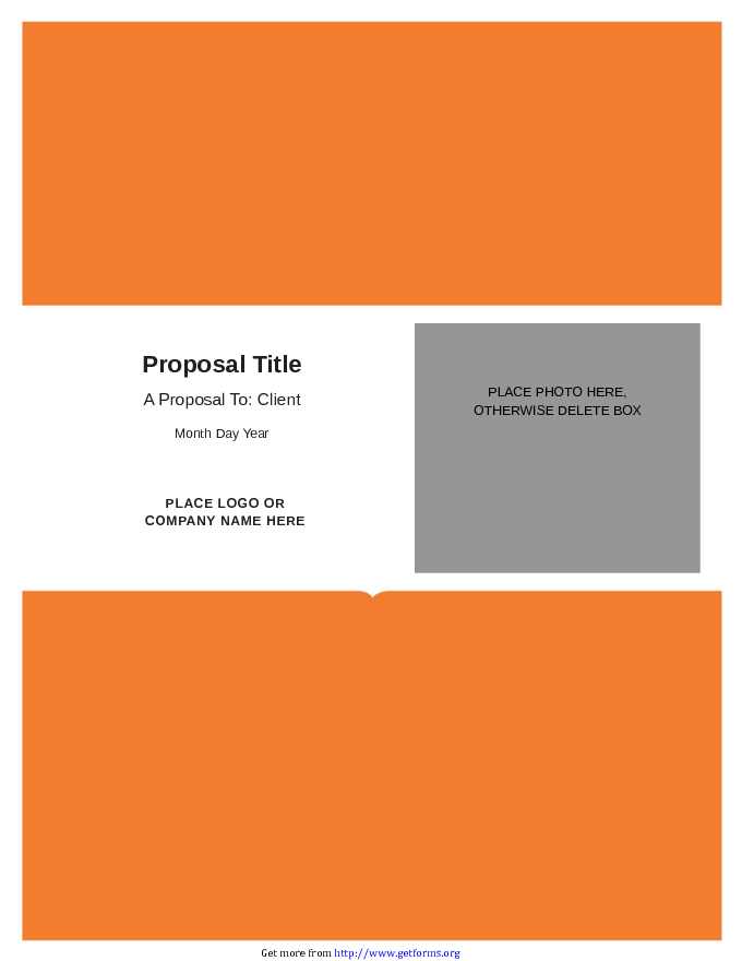 Business Proposal Template 1