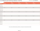 Event Schedule form