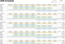 Employee Shift Schedule form