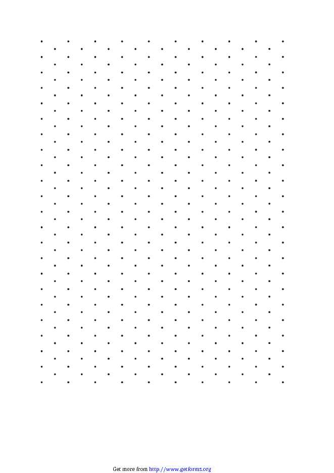 Isometric Paper - Dots