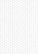 Isometric Paper - Dots form