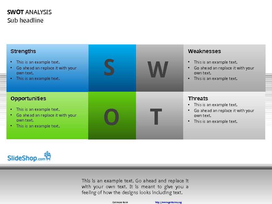 SWOT Analysis Template 1