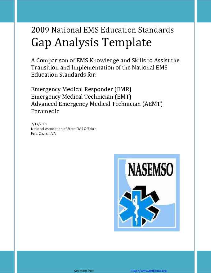 Gap Analysis Example