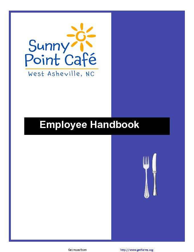 Employee Handbook Template 3