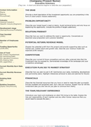 Executive Summary Template 3 form