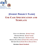 Use Case Specification Template form