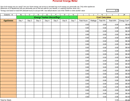 Personal Energy Meter Spreadsheet form