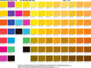 Pantone Chart Builder form