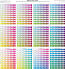 CMYK Color Chart form
