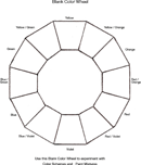 Color Mixing Wheel form