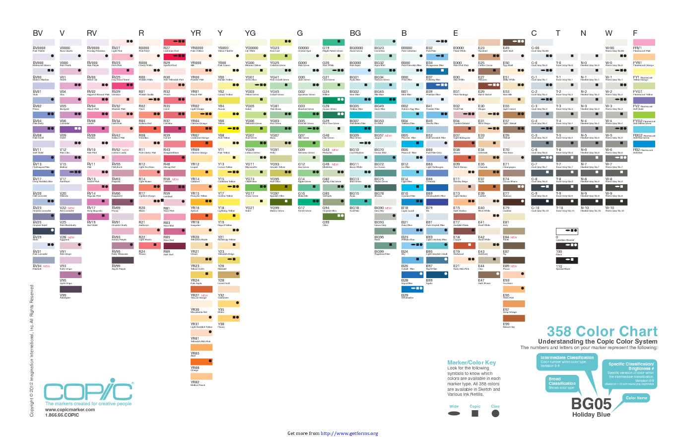 Complete Pantone Color Chart