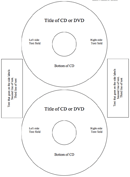 CD Label Template 2 form