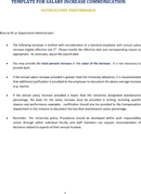 Template for Salary Increase Communication form