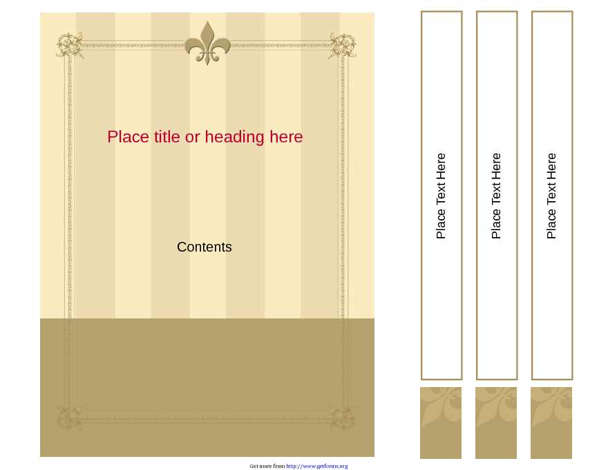 Binder Cover Templates 2