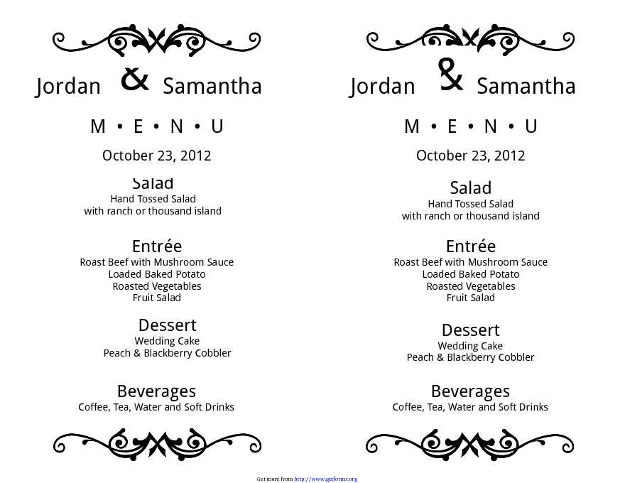 Wedding_Menu_Template 1