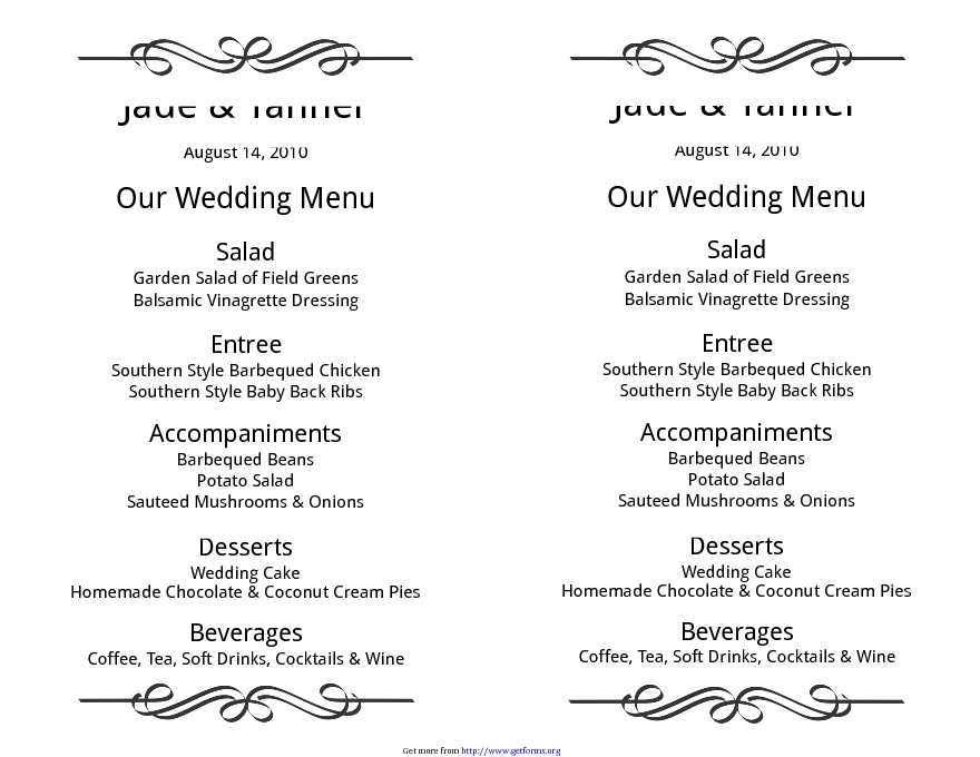 Wedding_Menu_Template 2