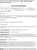 Stock Purchase Agreement 2 form